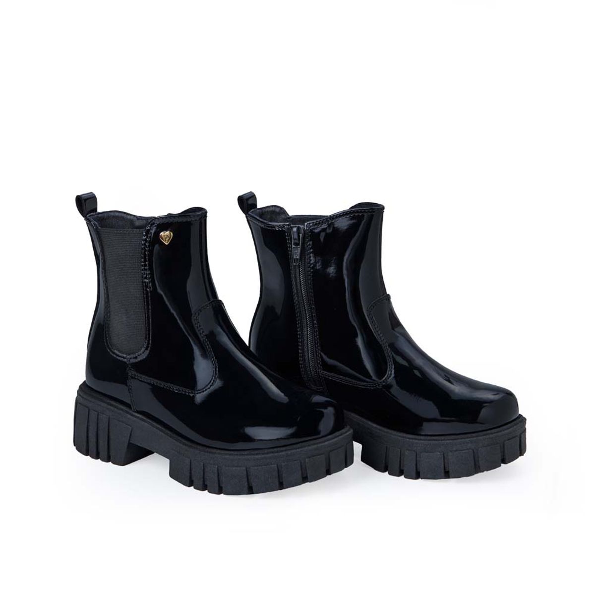 Piazza - Botín Casual LIA-2538 Negro Piazza Kids