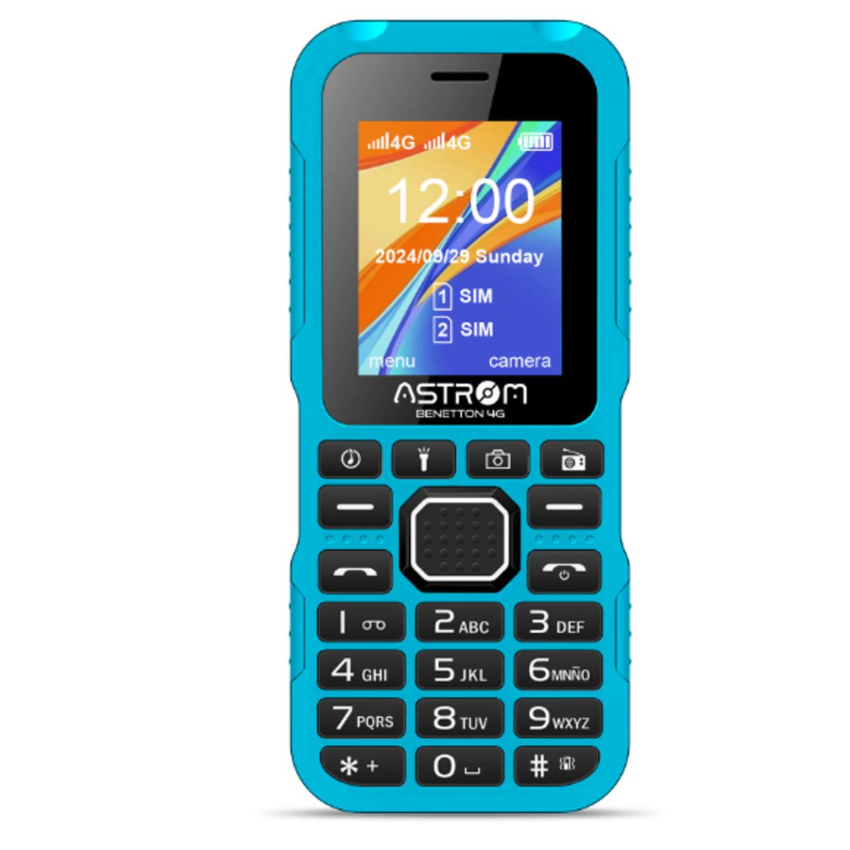 ASTROM - Celular 4G Dual Sim Pantalla 1. 77 " BENETTON AST1701H Azul ASTROM