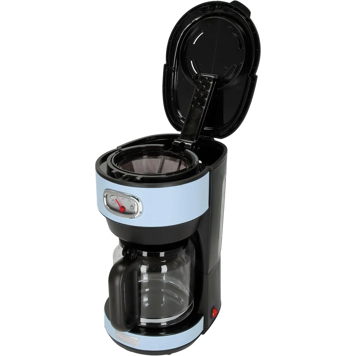 WESTINGHOUSE - Cafetera eléctrica 10 tazas Retro WH celeste