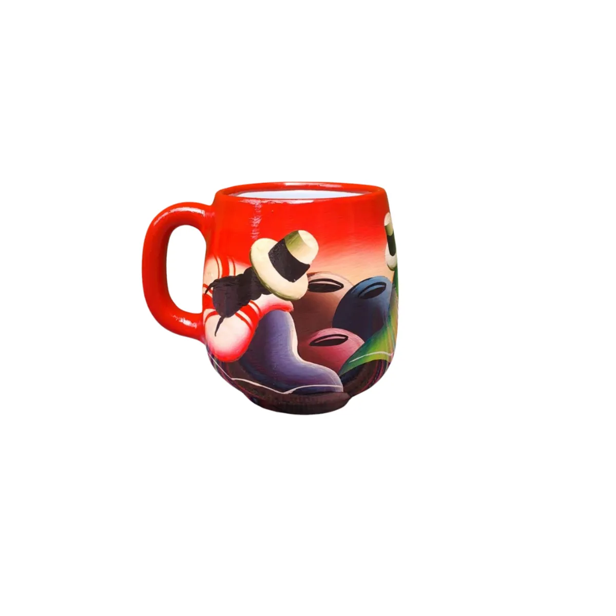 ACHALLAY ARTESANIA DE BARRO - Taza Artesanal 450 ml