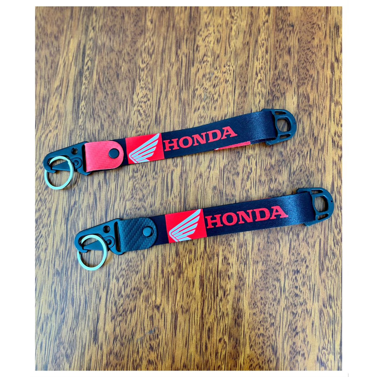 GENERICO - Llaveros Honda Lanyard Pita CRF Colgante XRE Llaves CRB