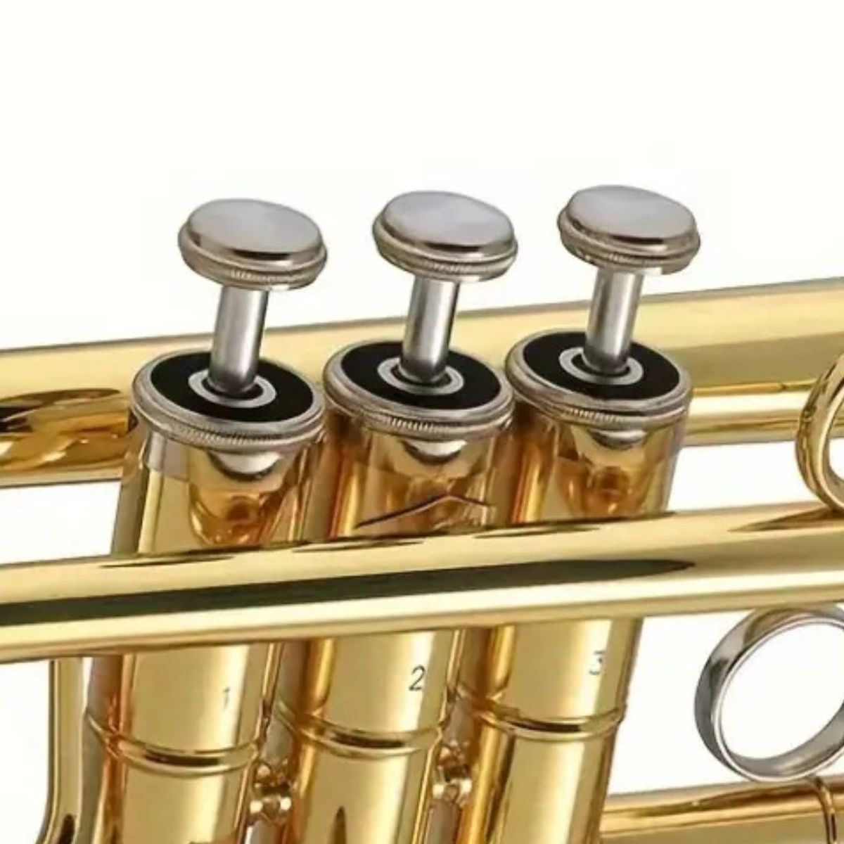 MILAN - TROMPETA MILAN DORADO TRICOLOR CALIDAD SUPERIOR