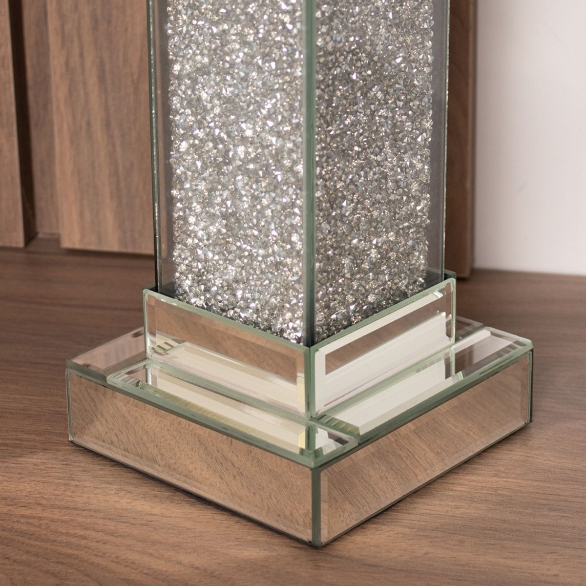 PANADECOR - Candelero Decorativo Panadecor Rectangular Con Espejo 43Cm