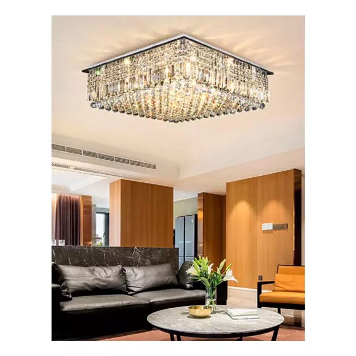 GENERICO - Lámpara Colgante Torta Moni Cromado