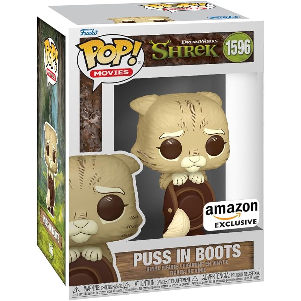 FUNKO - Funko Pop Gato con Botas Exclusivo Amazon 1596