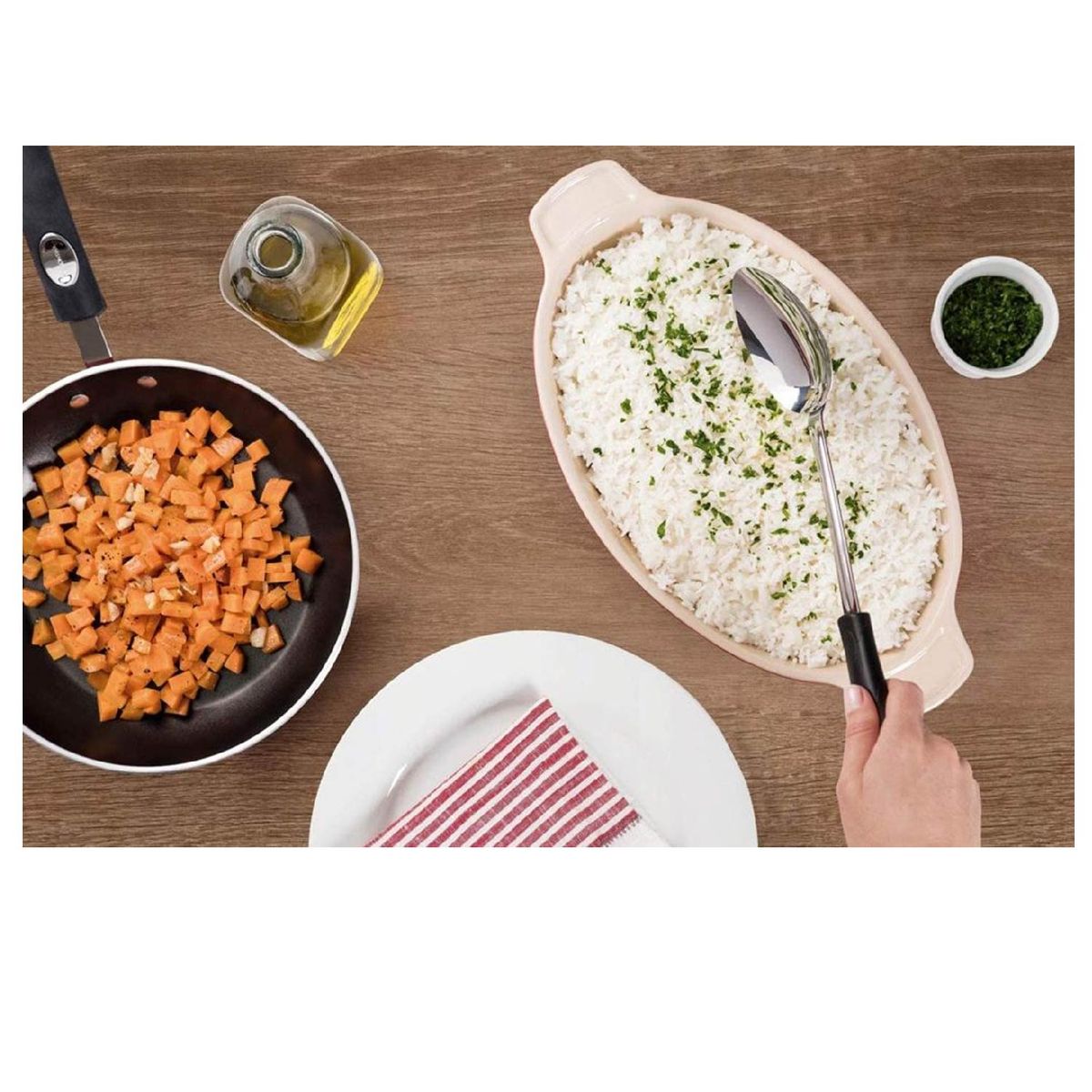 TRAMONTINA - Juego de Utensilios TRAMONTINA 5 Piezas