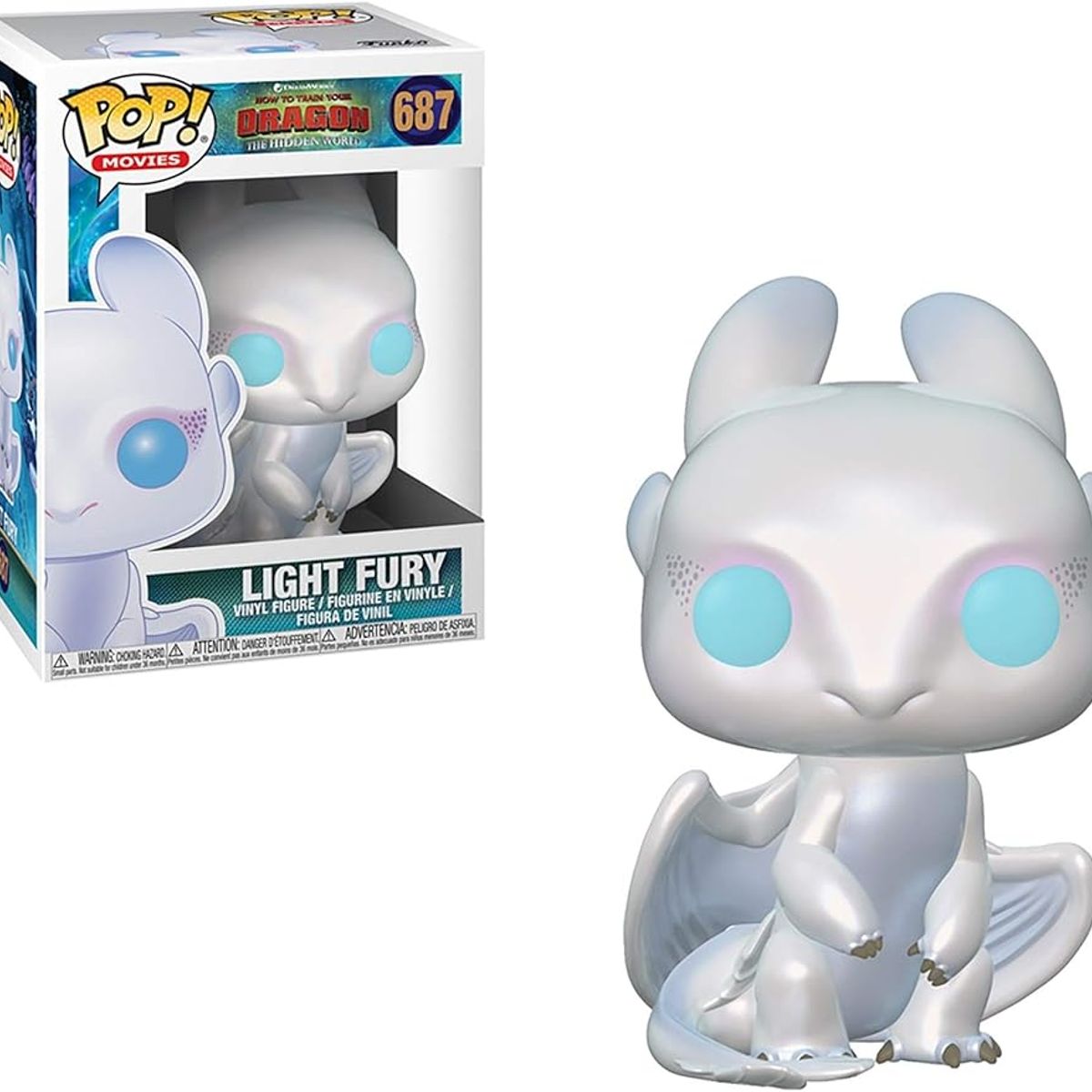 FUNKO - Funko Pop Light Fury Como Entrenar a tu Dragon 687