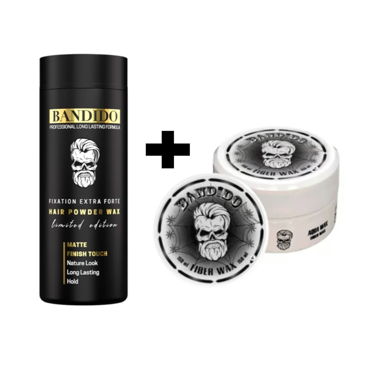 GENERICO - Pack Cera Bandido Efecto Telaraña Spider Polvo Texturizador Extra Volumen30gr