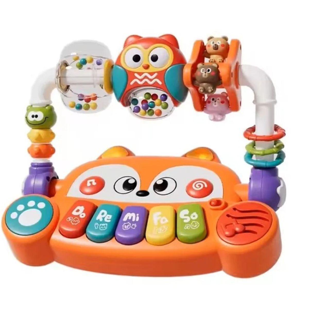 GENERICO - Teclado Piano Multifuncional Animales Forest