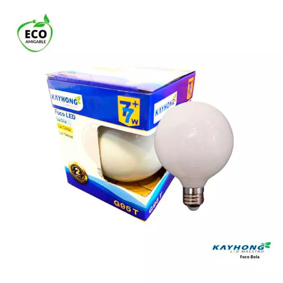 GENERICO - Foco Bola Led 14W Luz Blanca