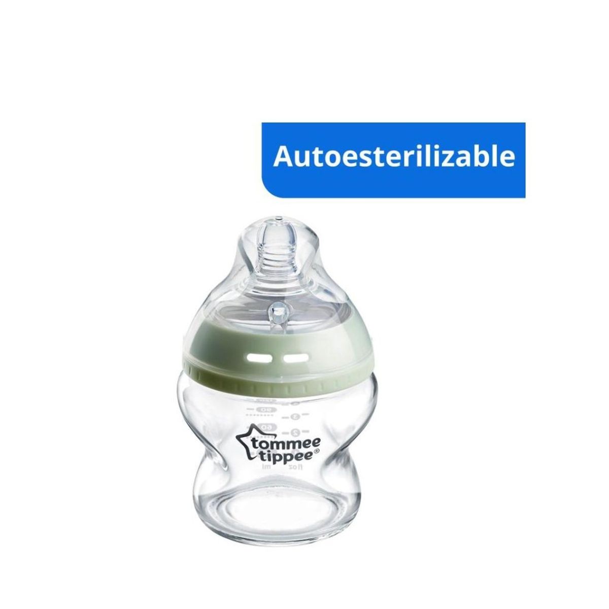 TOMMEE TIPPEE - Biberon De Vidrio Recien Nacido Nature Start 9oz - 150ml