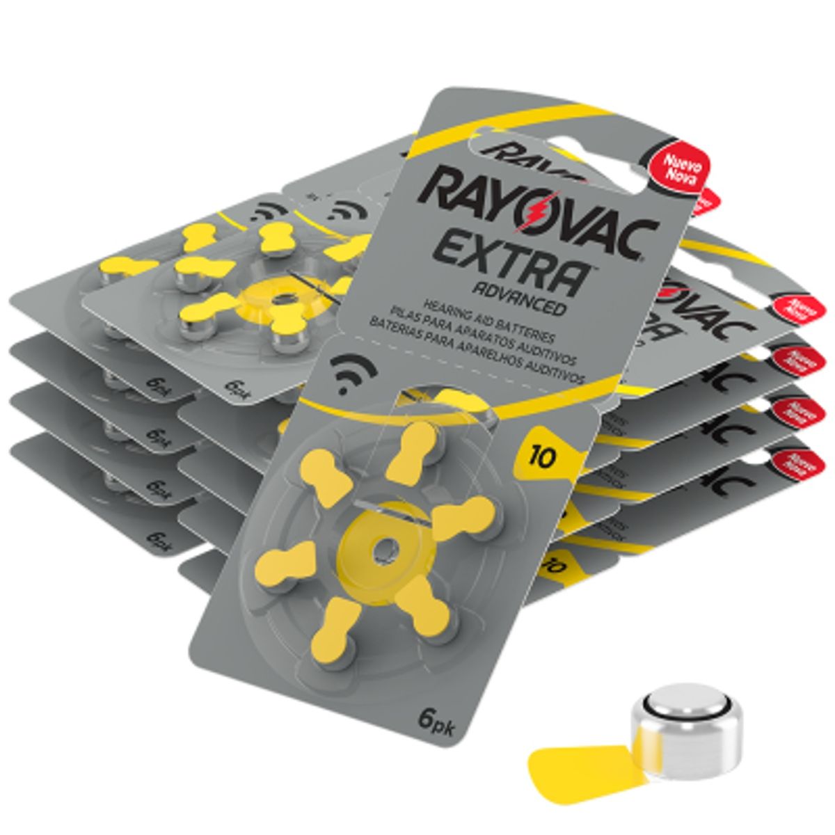 RAYOVAC - RAYOVAC 10 BLISTER X 06 PILAS PARA AUDIFONOS MEDICADOS