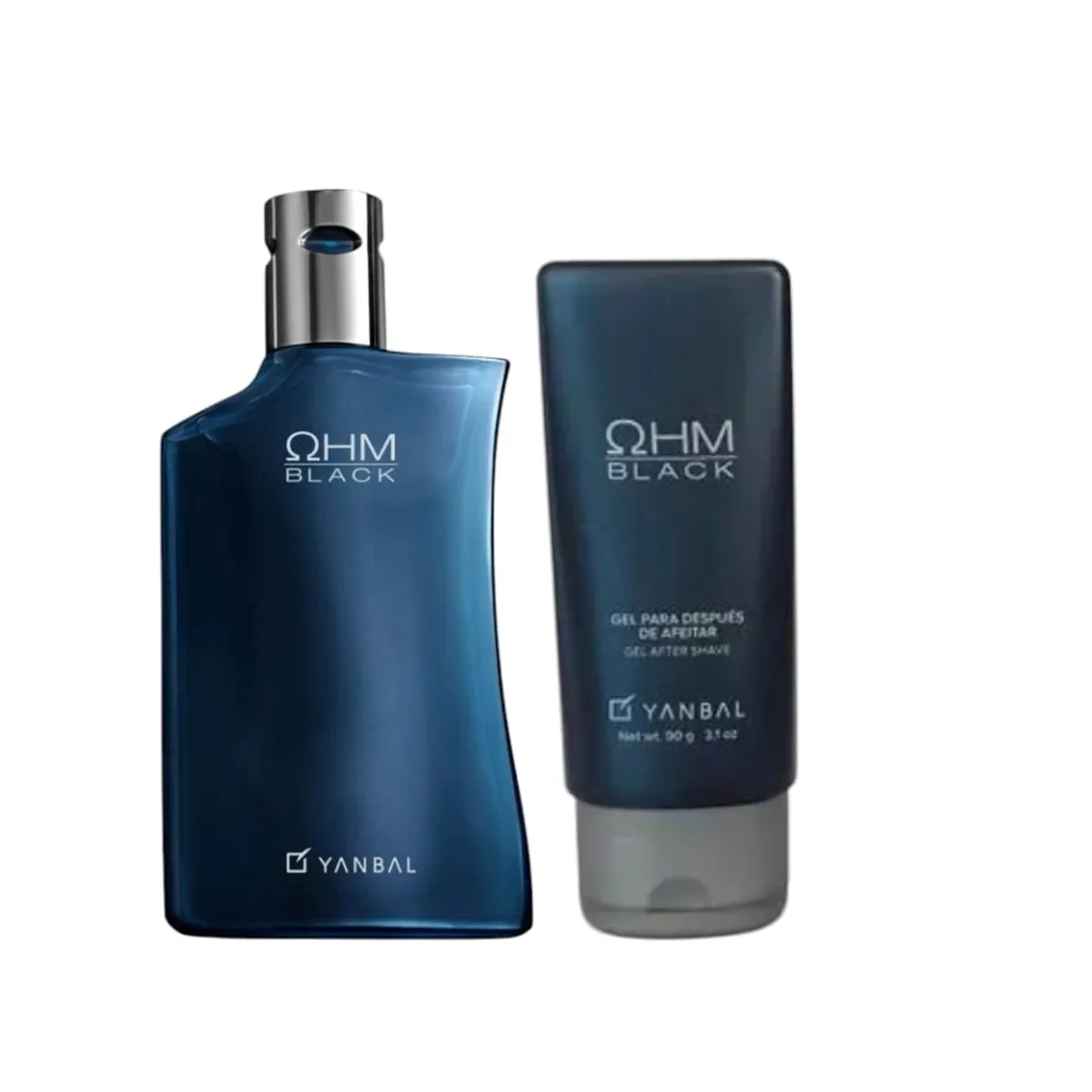 YANBAL - Set Ohm black perfume + Gel after shave