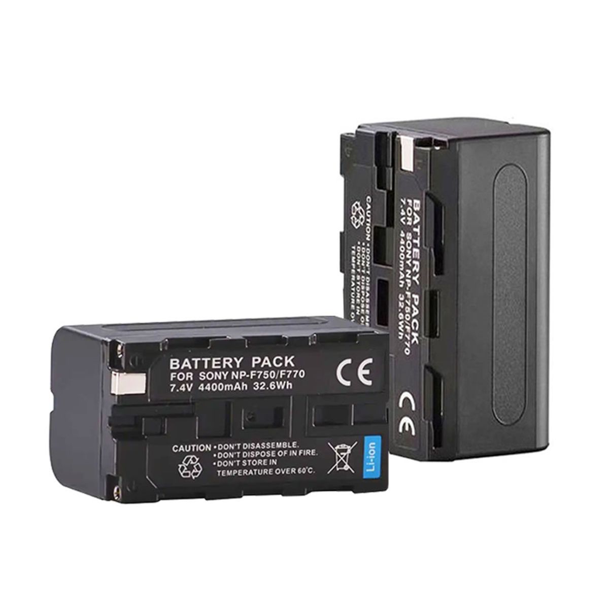 OEM - Batería recargable F750/ F770 4400 mAh para cámaras SONY y Luces LED