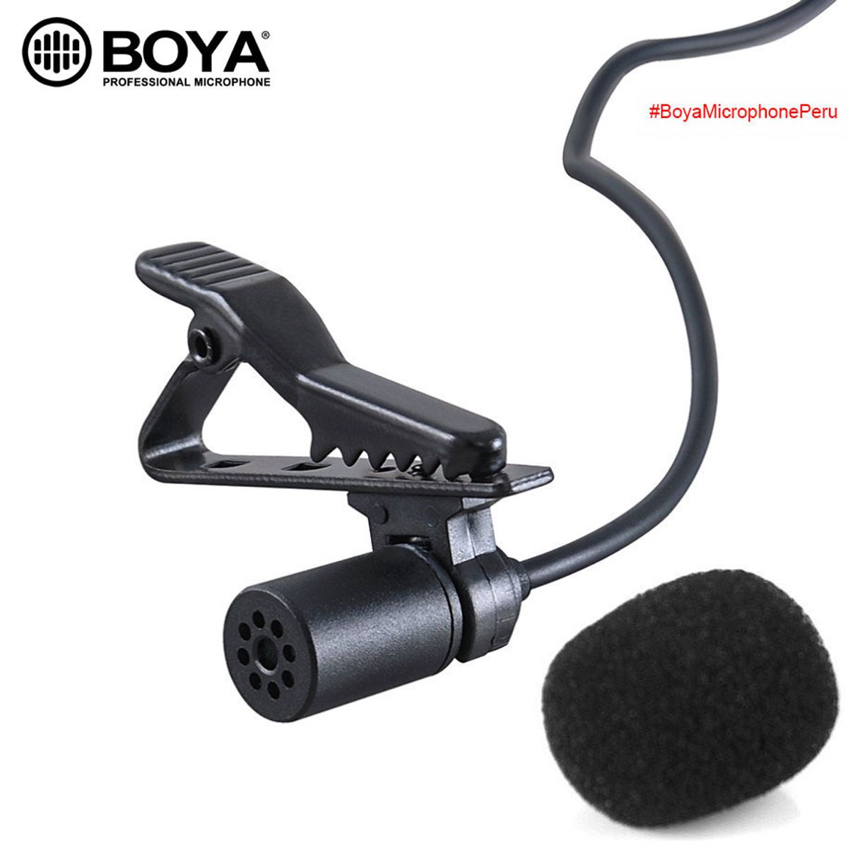 BOYA - Espuma para Micrófono de Solapa para rode - dji - boya - saramonic