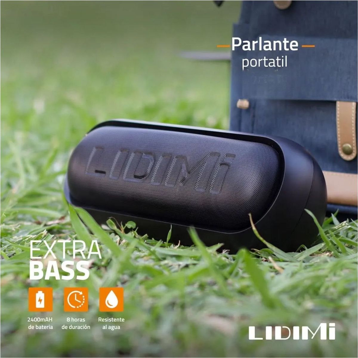 LIDIMI - Parlante Bluetooth Lidimi LD-S007AC 44W Luces RGB Fiesta