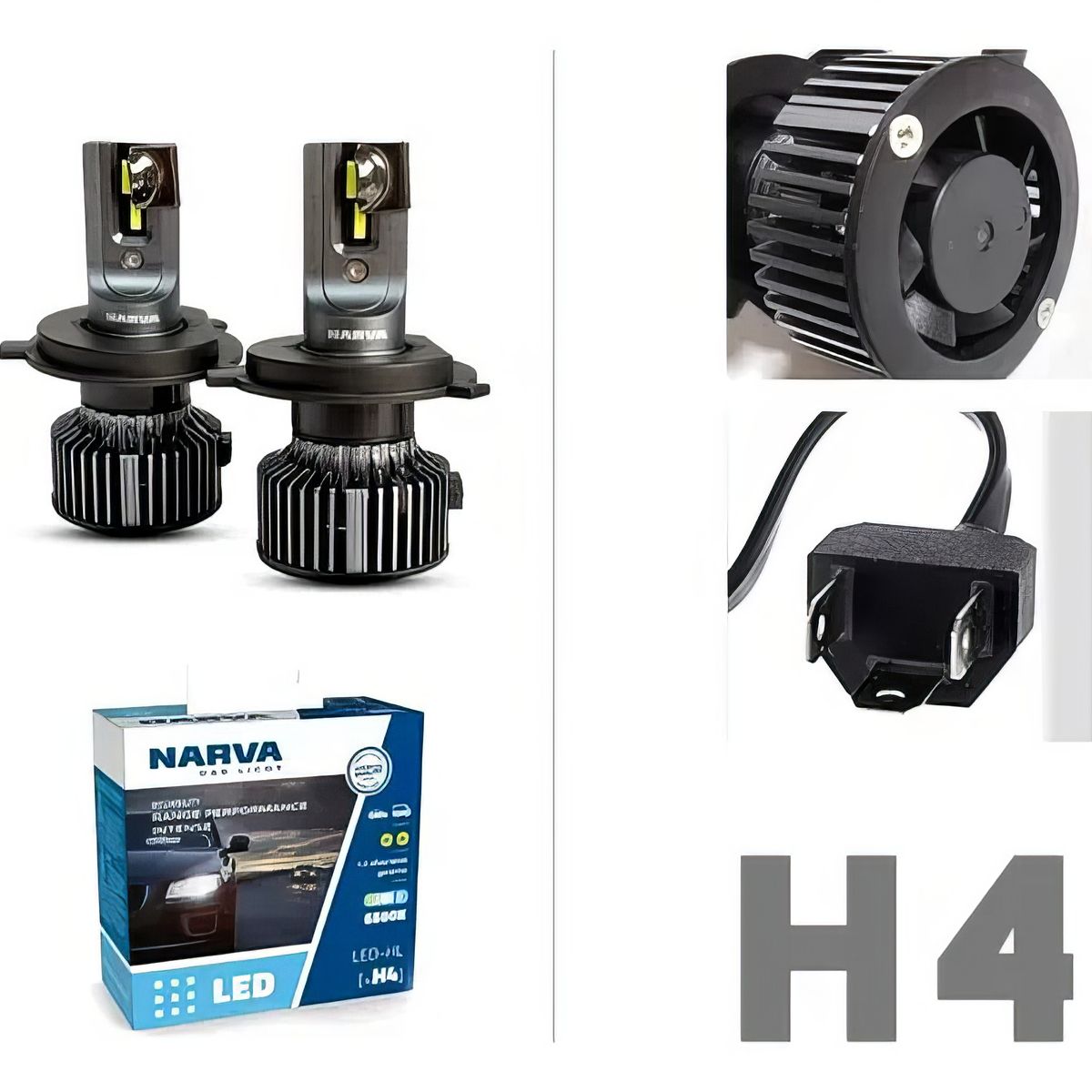 NARVA - Foco Narva Led H4 12v 24v 20w 6500k