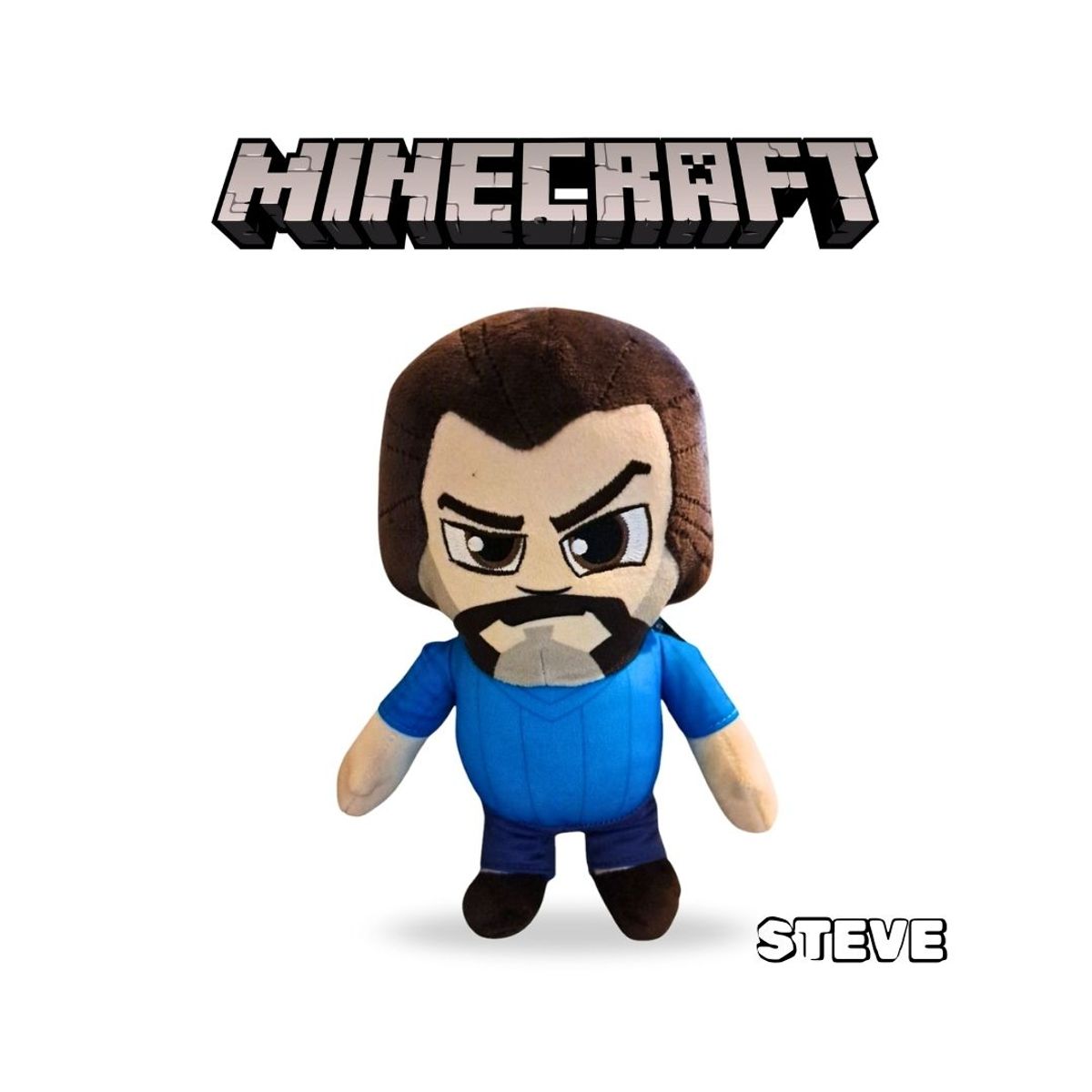 GENERICO - Peluche Steve Aventurero Pixelado