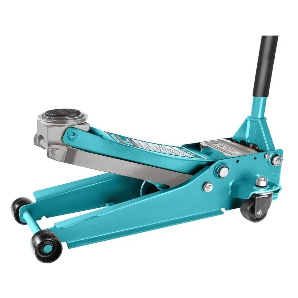 TOTAL TOOLS - Gato Hidráulico Tipo Carro 3 Toneladas Doble Bomba THT10834