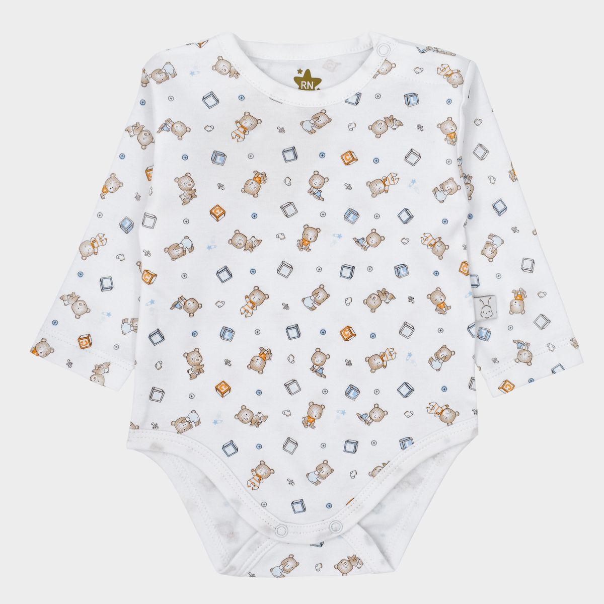 PETITE FOURMI - Set Bodys Oso Jugueton