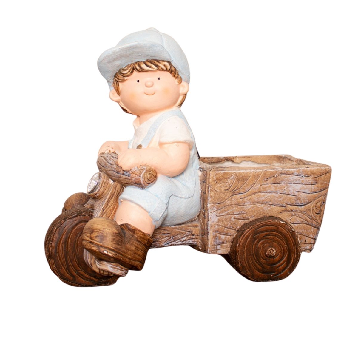 PANADECOR - Figura Decorativa De Niño En Triciclo