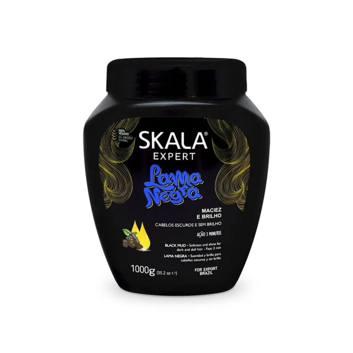 SKALA - Crema Tratamiento Capilar Lama Negra 1000g - Skala Expert