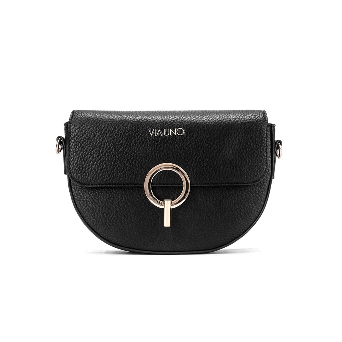 VIA UNO - Cartera Via Uno Rx9020-3 Black - Mujer