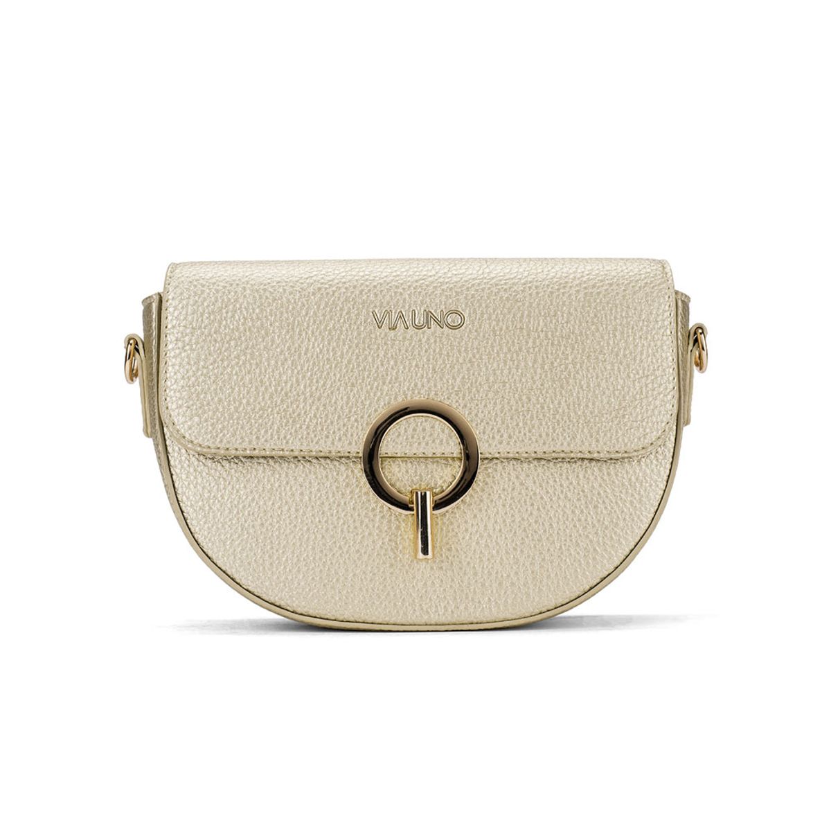 VIA UNO - Cartera Via Uno Rx9020-3 Gold - Mujer