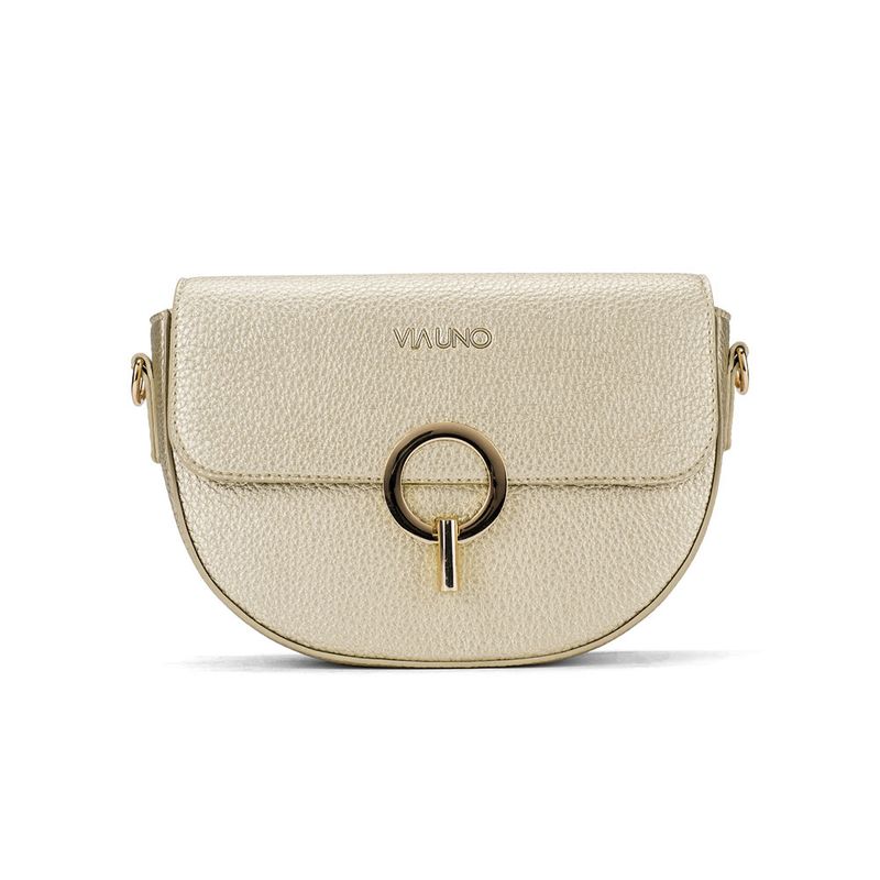 VIA UNO - Cartera Via Uno Rx9020-3 Gold - Mujer