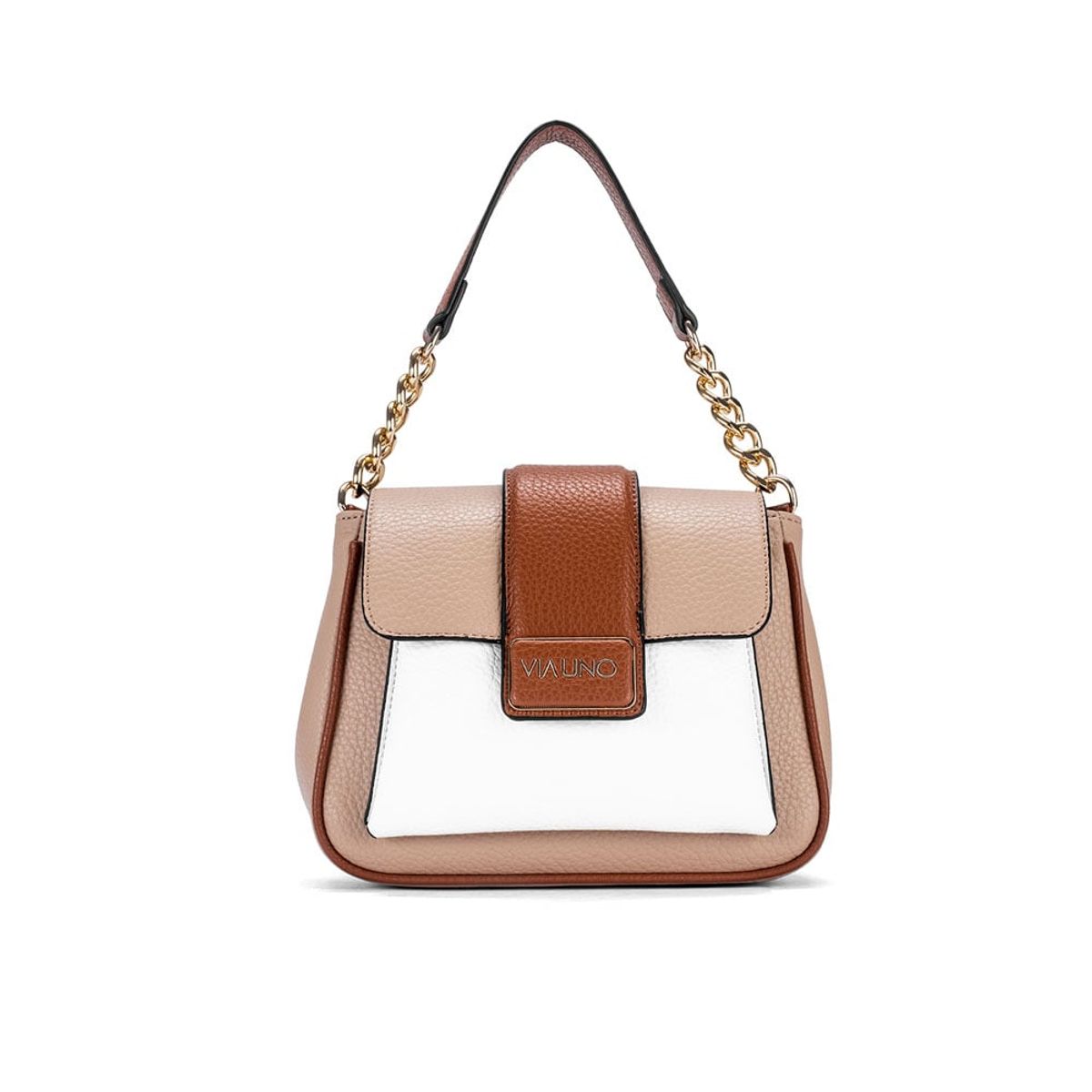 VIA UNO - Cartera Via Uno Rz6825 Apricot - Mujer