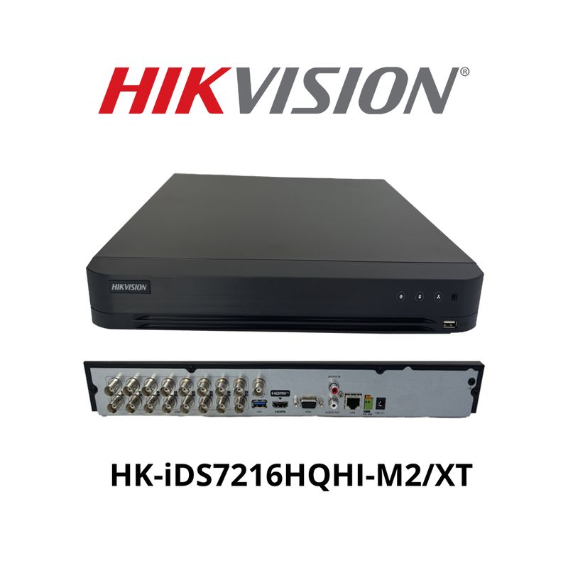 HIKVISION - DVR 16 FULL HD   HK-iDS7216HQHI-M2/XT