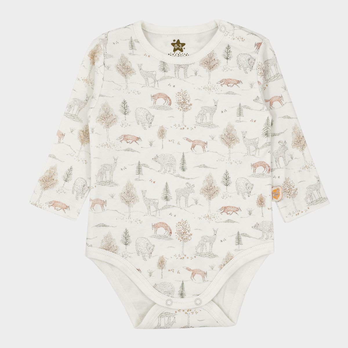 PETITE FOURMI - Set Bodys Amigos del Bosque