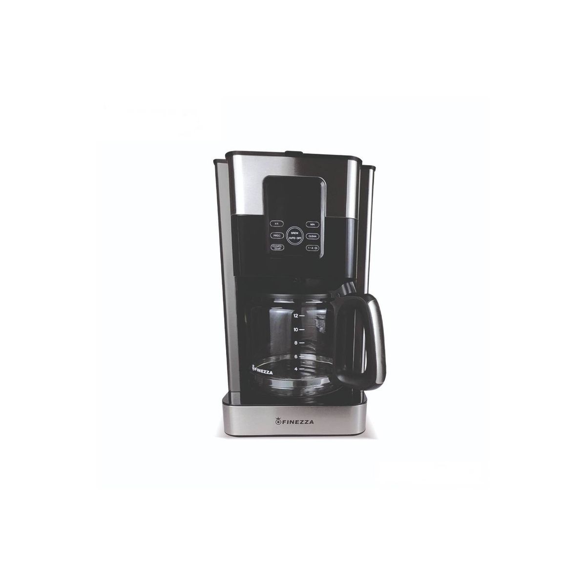 FINEZZA - Cafetera Eléctrica CK-676DI 1.8 Lts Plateado