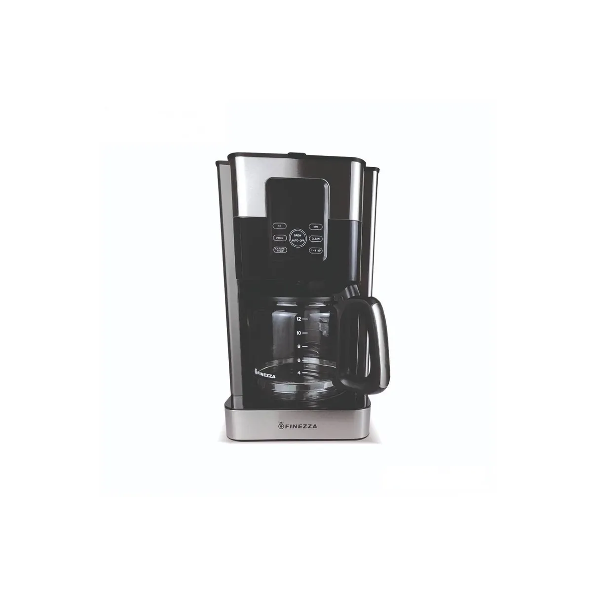 FINEZZA - Cafetera Eléctrica CK-676DI 1.8 Lts Plateado