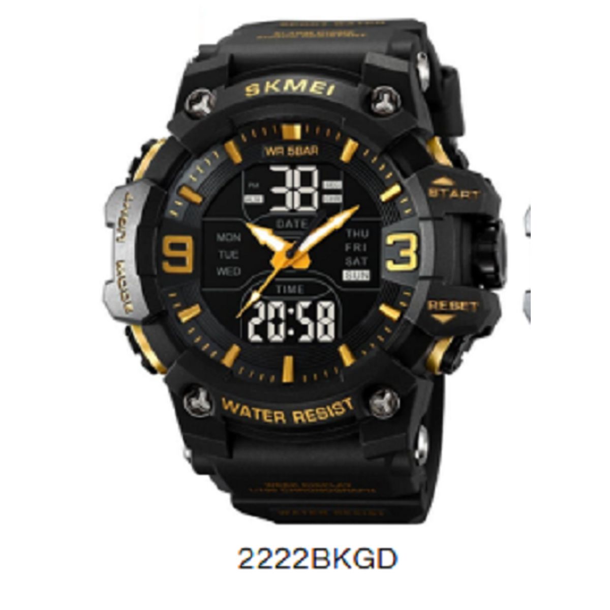 SKMEI - Reloj SKMEI Crusher 2222 Dual Fecha Multifunción