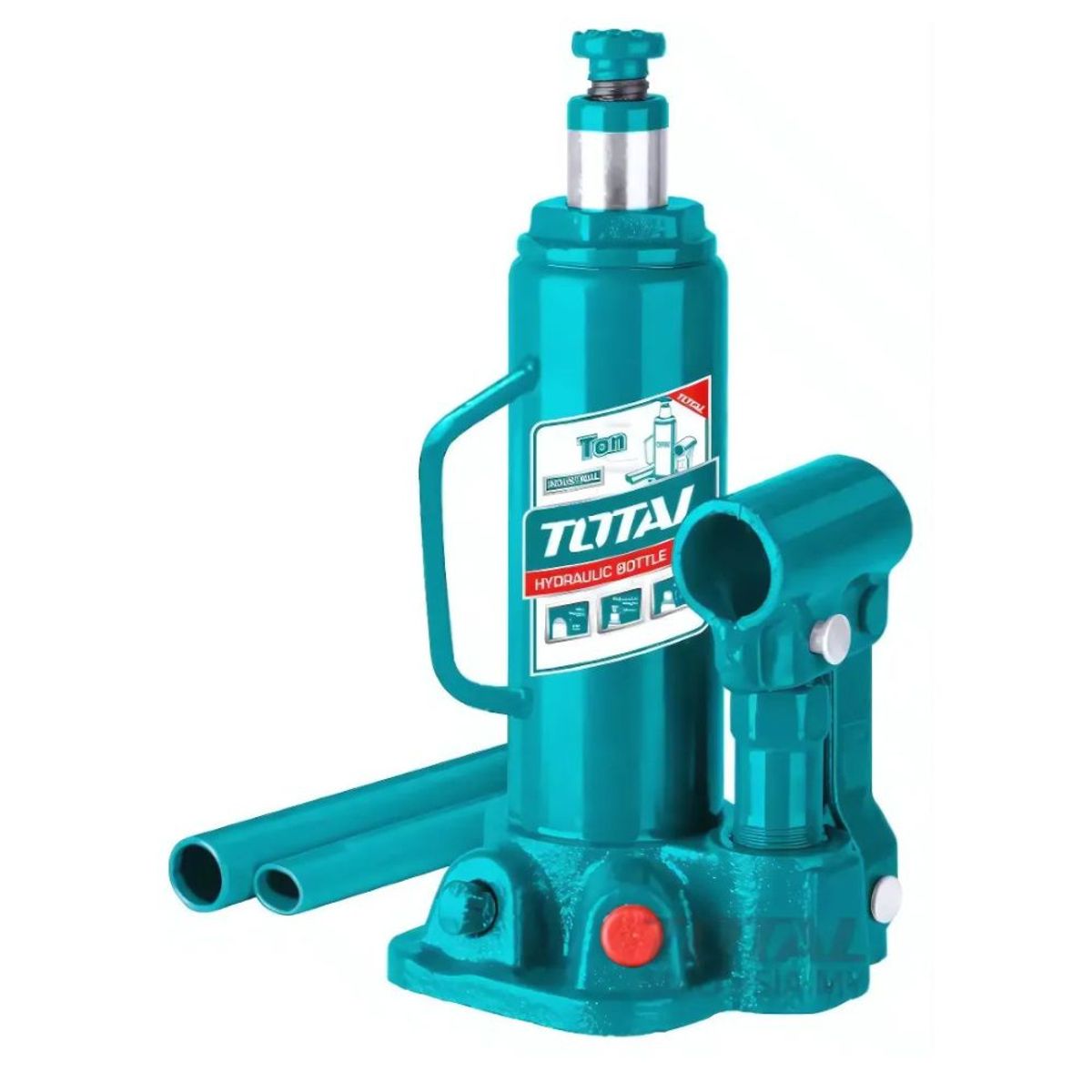TOTAL TOOLS - GATA BOTELLA 4 TON ALTURA 190-370MM INDUSTRIAL - THT109042