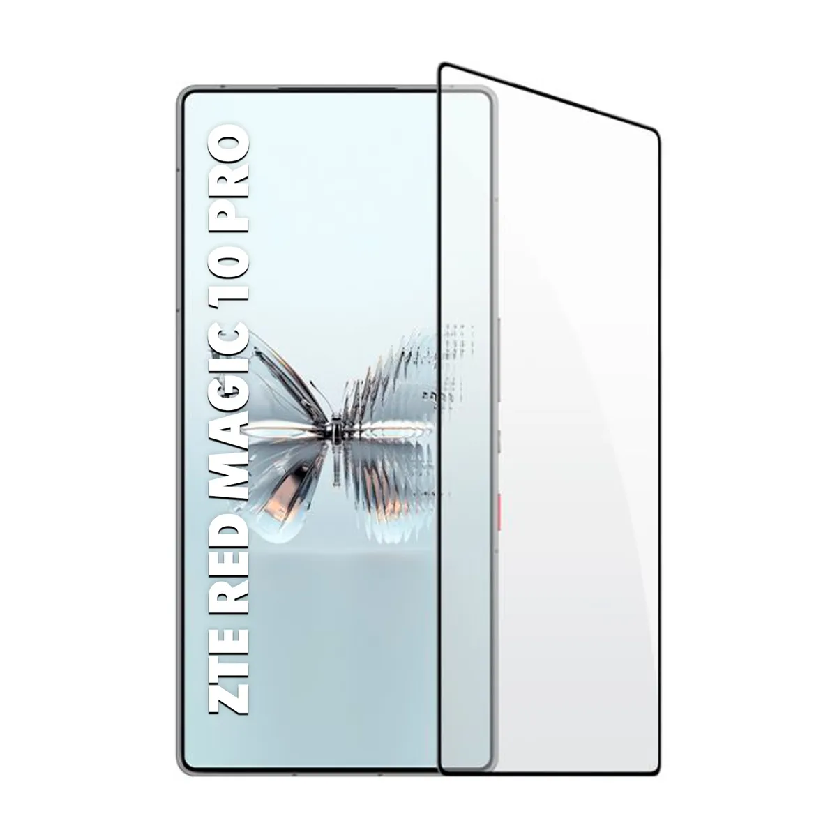 GENERICO - Mica Vidrio Templado Pantalla 3D para ZTE RED MAGIC 10 PRO