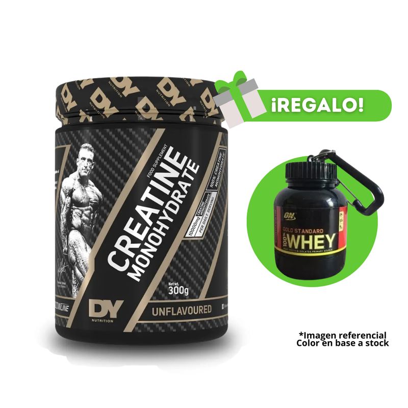 DORIAN YATES - CREATINA MONOHIDRATADA DORIAN YATES 300G + PORTAPROTEINA