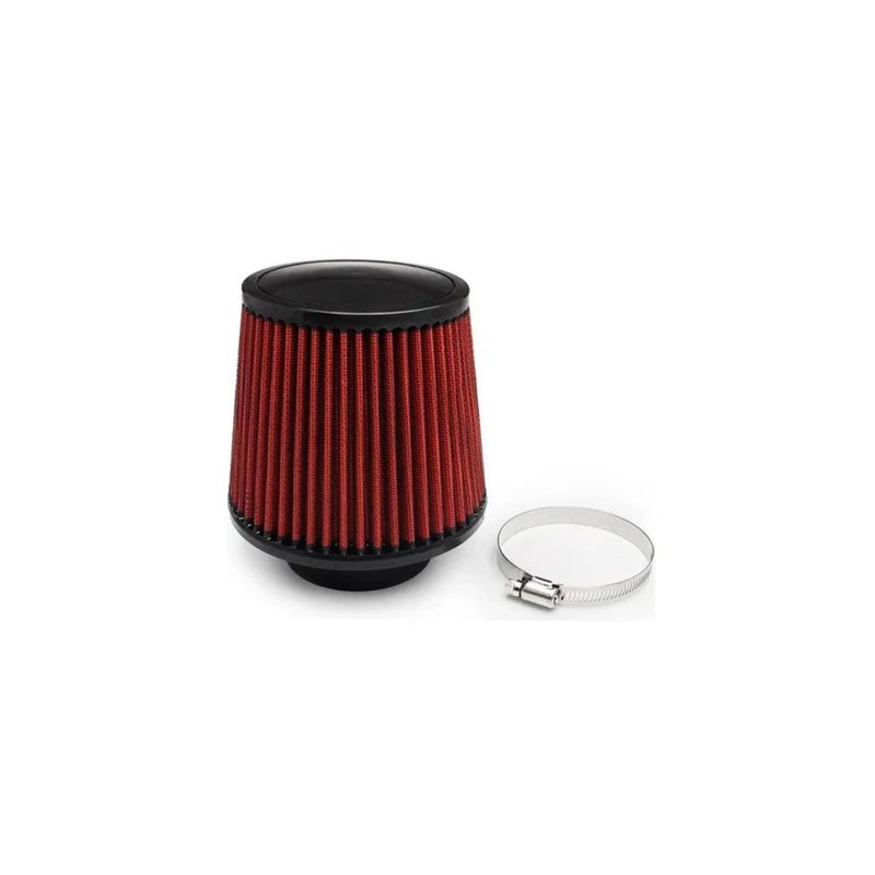 GENERICO - Redondo Universal Cónico Filtro De Aire Universal Color Rojo