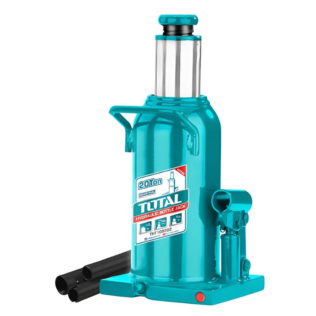 TOTAL TOOLS - GATA BOTELLA 20 TON ALTURA 240-460MM INDUSTRIAL - THT109202