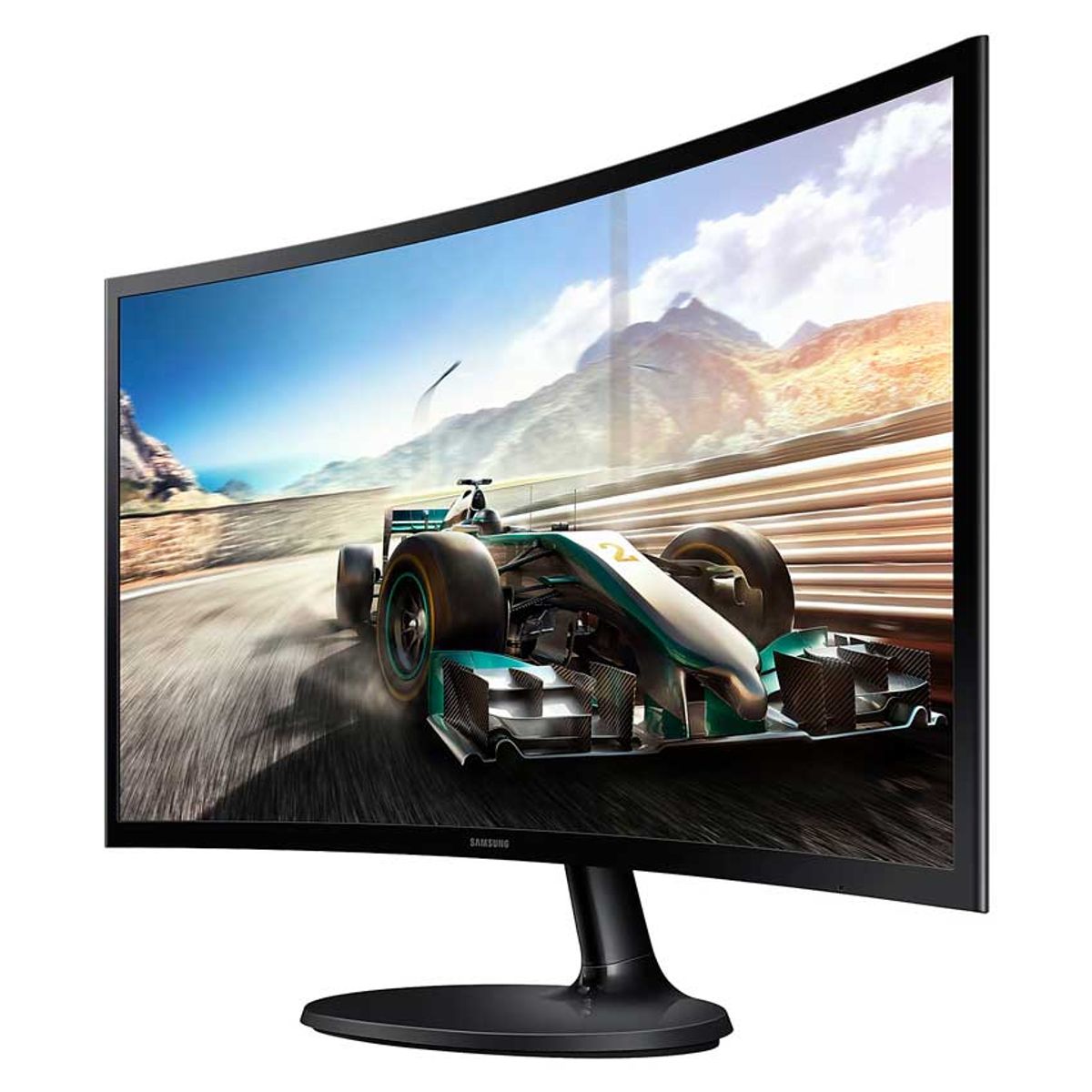 SAMSUNG - Monitor Samsung Curvo 24 LS24D360GALXPE FHD 100Hz HDMI DisplayPort