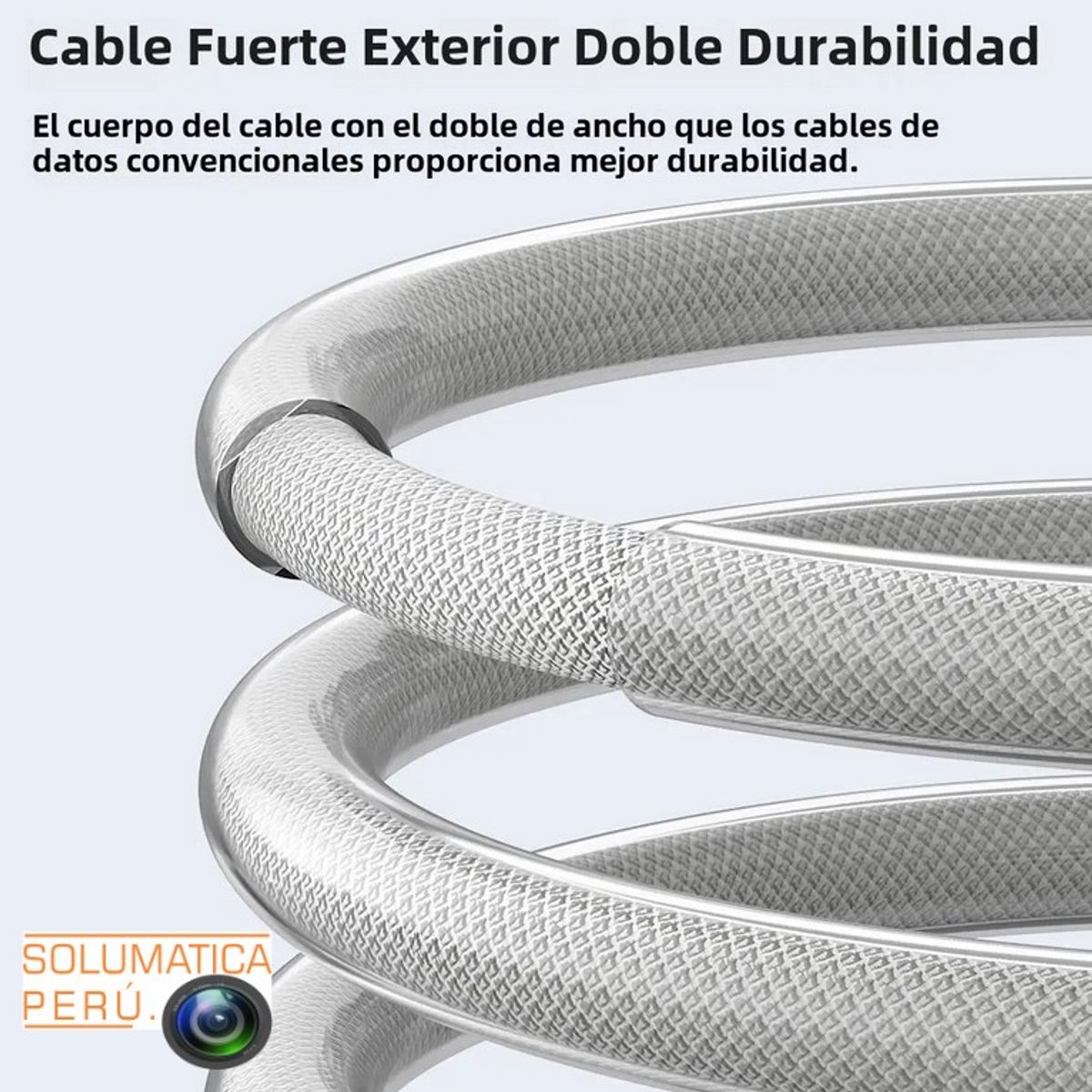 OEM - Cable Tipo C 2 metros - Alta Resistencia - 100W Digital Marca Toocki