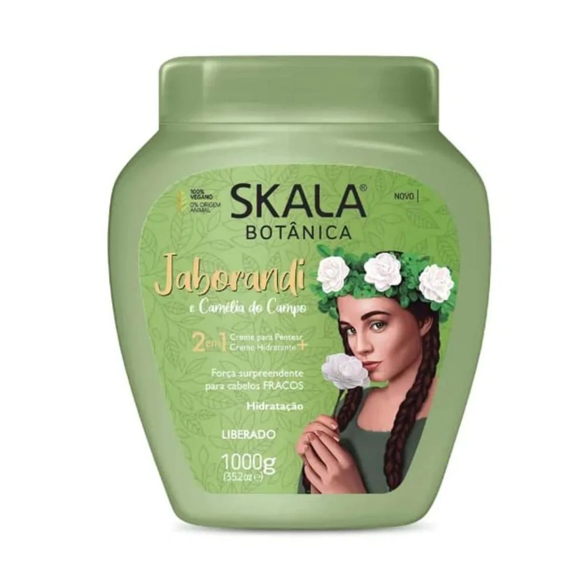 SKALA - Mascarilla Cap Jaborandi Y Camelia 2en1 Skala Botánica 1Kg