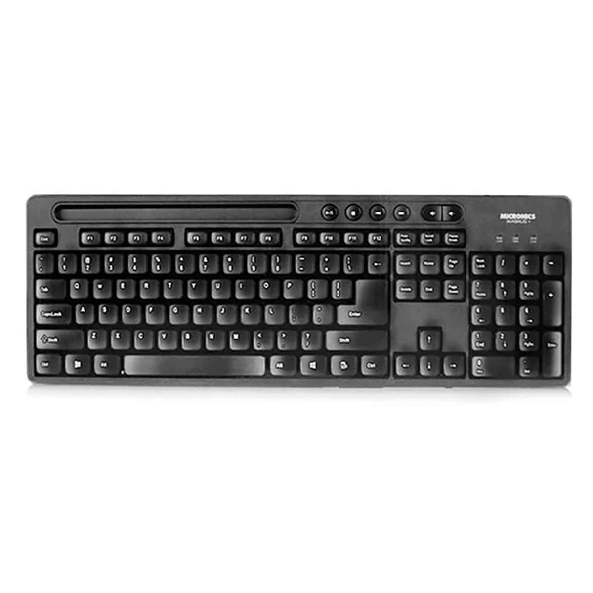 MICRONICS - Teclado Micronics Magnus K734 Multimedia Usb Portacelular