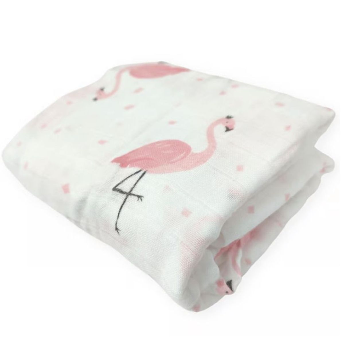 GENERICO - Manta de Muselina Suave para Bebé 100% Algodón flamenco flamingo