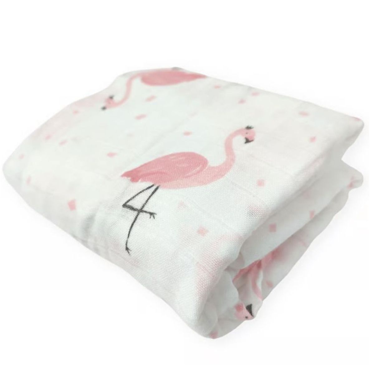 GENERICO - Manta de Muselina Suave para Bebé 100% Algodón flamenco flamingo
