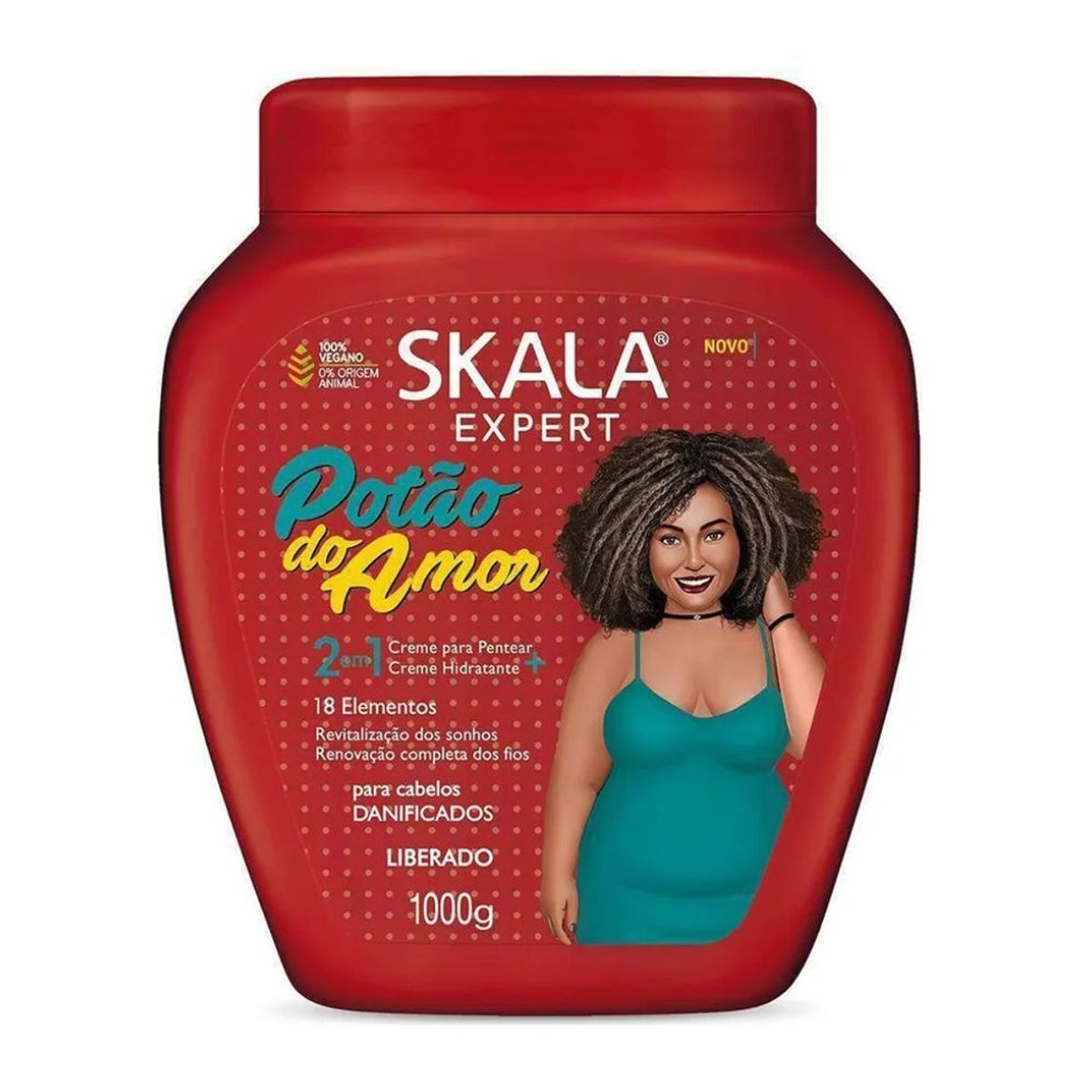SKALA - Mascarilla 2 En 1 Potao Do Amor Skala Expert Para Cabello Maltratado 1Kg