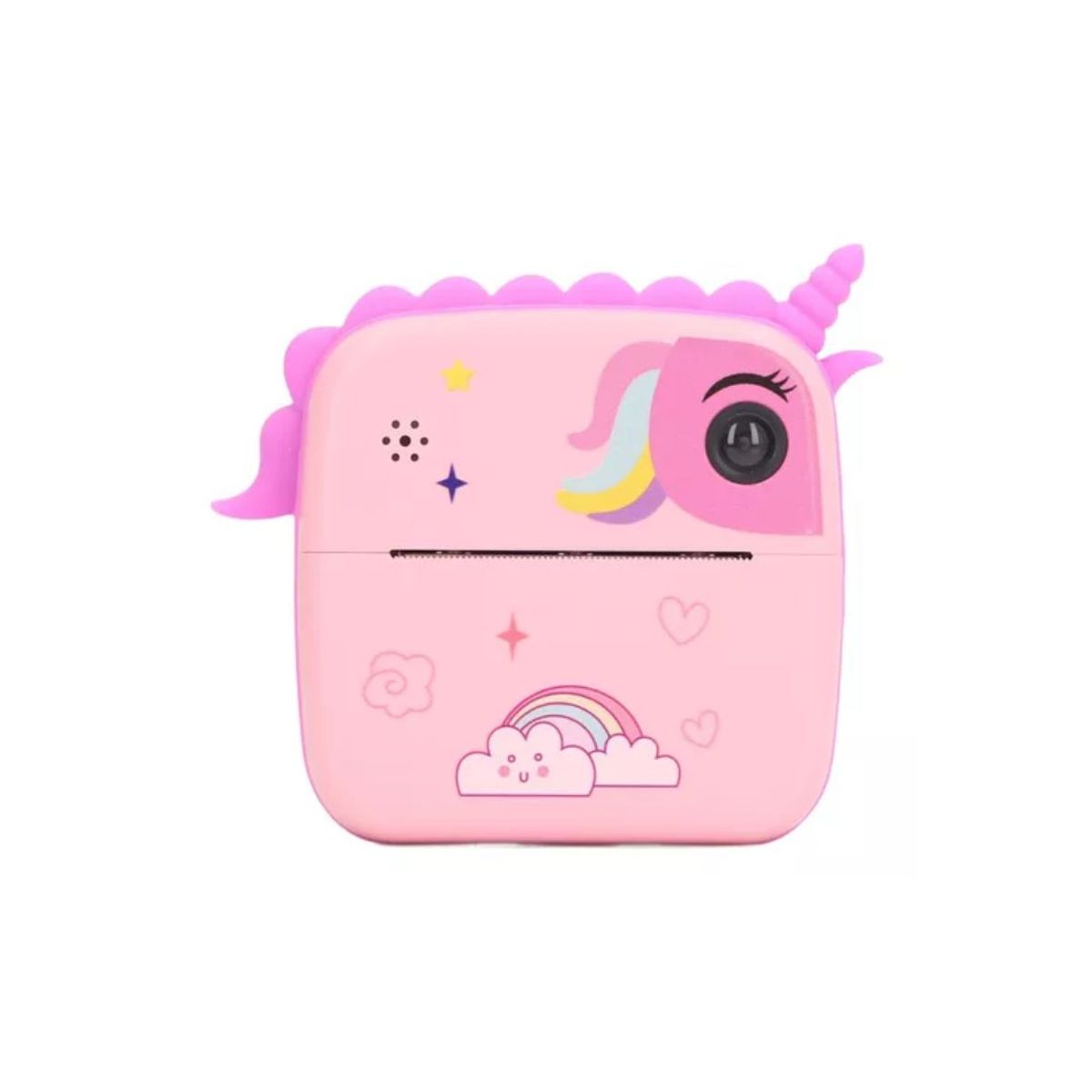 GENERICO - Camara Fotografica De Unicornio Con Impresora