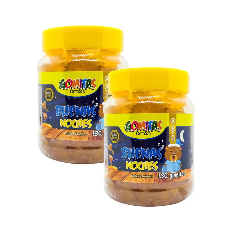 GENERICO - Buenas Noches para Niños Gomitas Sottcor 100gr 2Und