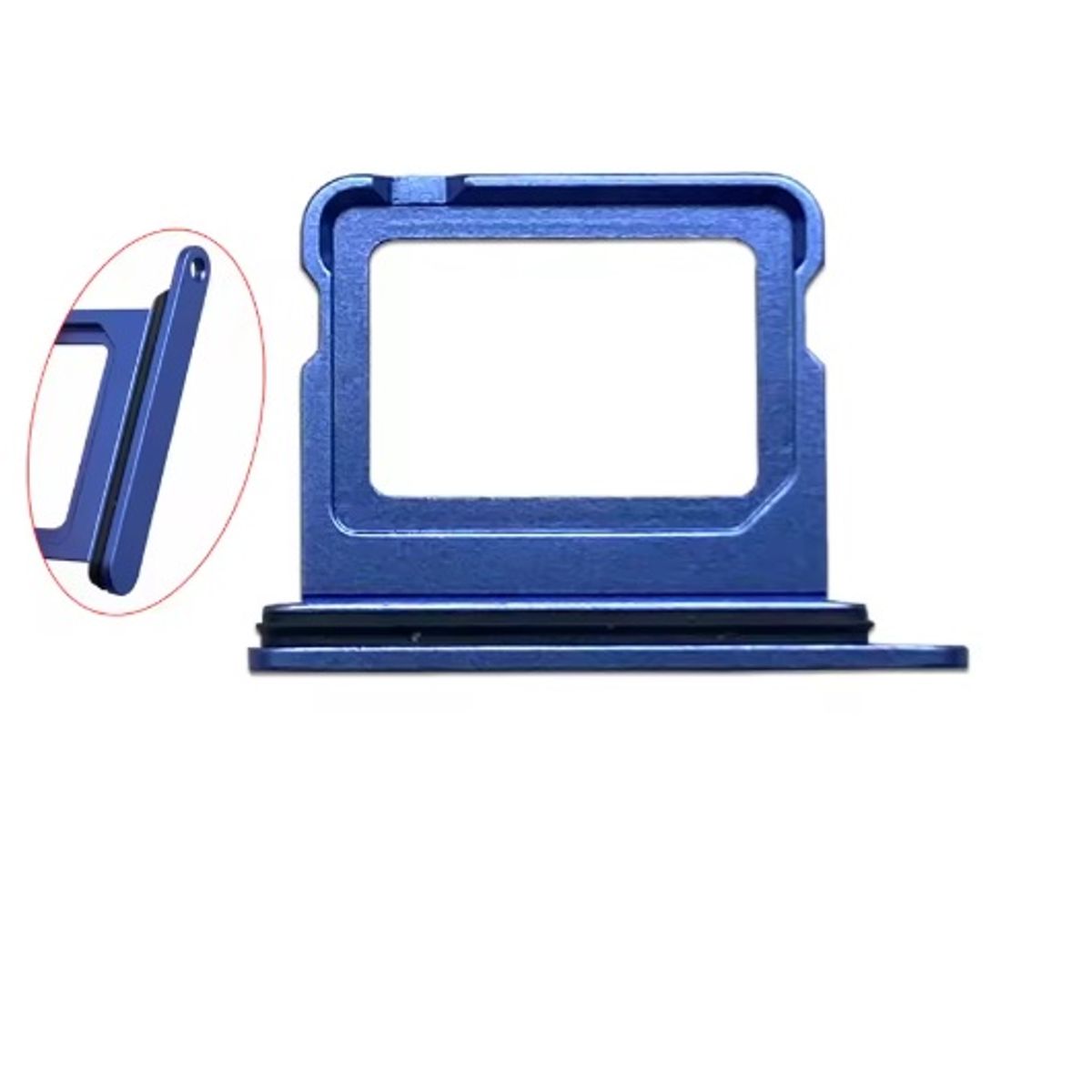 GENERICO - Repuesto Bandeja Sim iPhone 16 / 16 Plus Color Azul